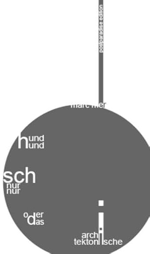 hund und schnur nur oder das architektonische i