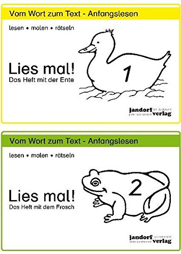 Lies mal!, Heft 1 und Hefte 2: Das Heft mit der Ente / Das Heft mit dem Frosch