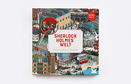 Laurence King Verlag Sherlock Holmes' Welt Puzzle, Bunt