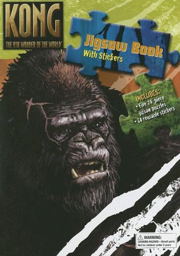 Kong The 8th Wonder of The World Jigsaw Book With Stickers