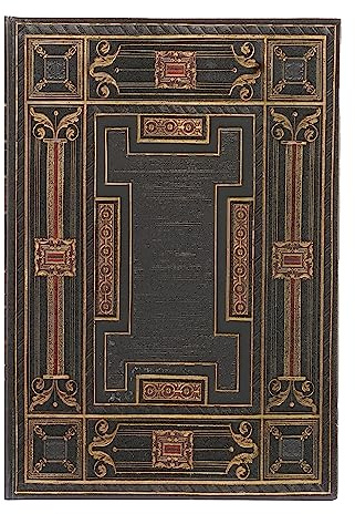 Onyx (Asterales) Midi Lined Hardback Journal (Elastic Band Closure)