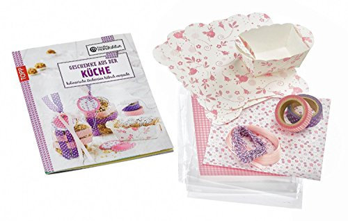 Kreativ-Set: Geschenke aus der Küche: Buch mit 6 Minibackformen, 6 Klarsichtbeuteln, Faltpapier, Masking Tape, Bakers Twine und Satinband (Buch plus Material)
