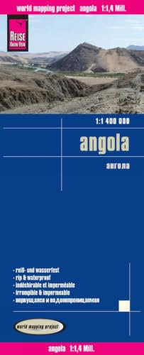 Reise Know-How Landkarte Angola (1:1.400.000): world mapping project