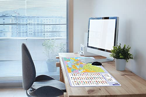 DEMART - European countries - DESK PAD - Europäische Länder - ENGLISCHE VERSION