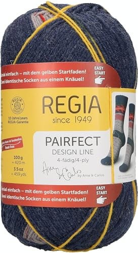 Regia,9801270-09091, Häkel- & Strickgarn, 16 x 9 x 7.5 cm, Jolster