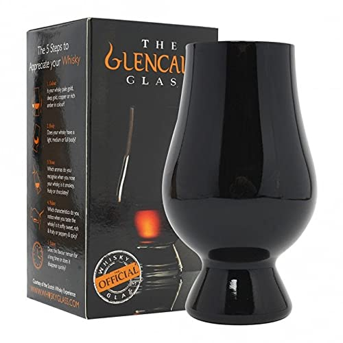 Glencairn Coloured Whisky Glass - Black
