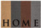 Carpido Fußmatte Kokos Home – Türmatte 40x60 cm – antibakterielle Eingangsmatte – Kokosmatte mit Vinylrücken – natürliches Material – 100% Kokos