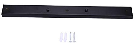Placa de luz de techo, Placa de base de techo Base de montaje de luz de techo, Soporte de placa de luz de techo Base de montaje Forma rectangular Accesorios para lámpara colgante de bricolaje(Negro)