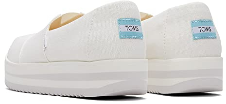 TOMS Damen Alpargata Midform Loafer Flat, Weiss/opulenter Garten, 40 EU