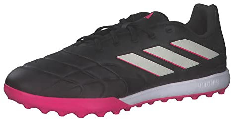 adidas Unisex Copa Pure.3 Turf Boots Fußballschuhe, Core Black/Zero Metalic/Shock Pink, 43 1/3 EU