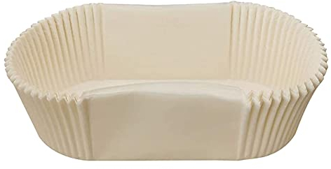 Abledance 40 Stück fettdichte Kastenformen, gerader , Backpapier, antihaftbeschichtet, Kuchenformen, Kuchenformen, Auskleidung