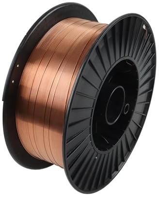 findmall ER70S-6 Mild Steel 0.035 Inch MIG Welding Wire Low Splatter 33 Pound Spool Fit for All Position Gas Welding