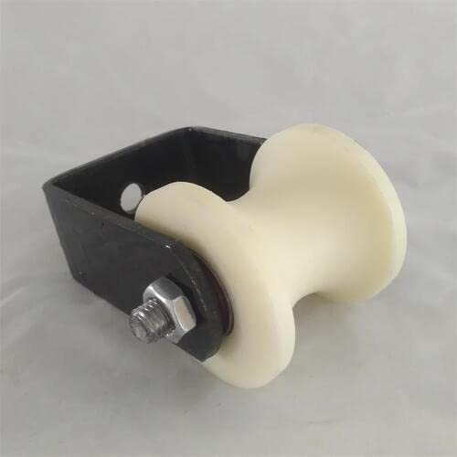 FASOLI Nylon Bearing Wheel Plastic Guide Wheel U-shaped Bearing Roller 1pc (Long bracket)