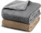 2PCS Flauschige Hundedecke Kuscheldecke Fleecedecken, 70x100cm Super Softe Warme Decke, Waschbare Hundedecke Weiche Fleecedecke, Welpendecke kleine Tierdecke für Sofa und Tierbett