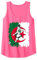 Maillot Algérie de Foot pour Femme Fille Drapeau Algérien Débardeur