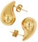Heideman Tropfen Ohrringe für Damen - aus hochwertigem Edelstahl - silber gold farbend poliert - Ohrstecker für Frauen - Trend Ohrschmuck Drops Größe S
