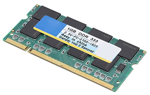 KIMISS Xiede 1G 333 MHz DDR PC-2700 Laptop-RAM, Volle Kompatibilität mit /-Notebooks, Desktops, Hohe Geschwindigkeit, Stabile Leistung und Hochwertige Chips