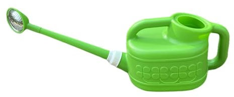 Gralara 10L Gartengießkanne aus, große Gießkanne zur Gartenbewässerung mit Abnehmbarer, ergonomischem Griff, und leicht, geeignet für Pflanzen, Blumen, Balkon, Außen- und Innenbereich.