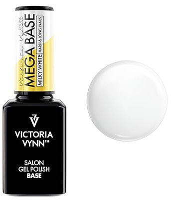 Victoria Vynn Mega Base MILCHWEISS Unterlack Harter & Langer Nägel UV Led Hybrid Gel Lack 15ml