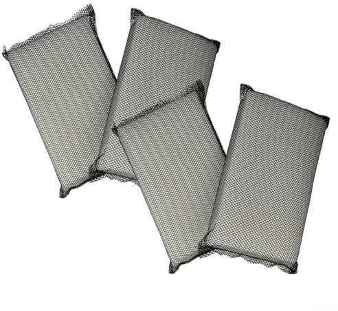 WIIYENA Lot de 4 filtres de rechange ultra-fins pour robot de piscine 7310 7320 Noir/blanc