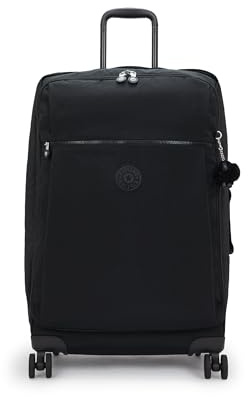 Kipling Darcey UP M Reisetasche mit Rollen, Upright, Black Noir