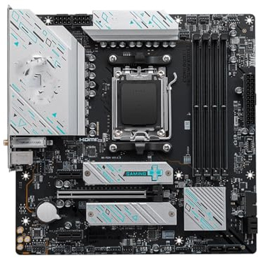Compatibilità Scheda madre Fit For MSI B650M GAMING PLUS WIFI supporta CPU Ryzen 7 7700X 7800X3D 5 7600X 4xDDR5 3xM.2 1xHDMI ATX AM5