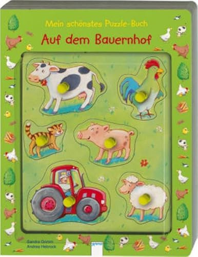 Auf dem Bauernhof: Mein schönstes Puzzle-Buch