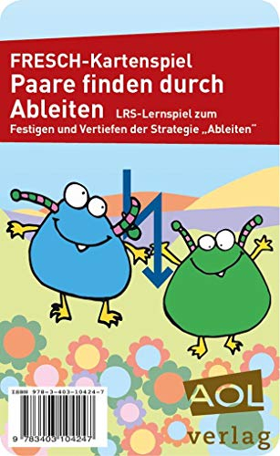 FRESCH-Kartenspiel: Paare finden durch Ableiten (Kartenspiel): LRS-Lernspiel zum Festigen und Vertiefen der Strategie Ableiten (1. bis 4. Klasse) (Fit trotz LRS - Grundschule)