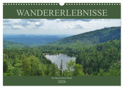 Wandererlebnisse im Bayrischen Wald (Wandkalender 2026 DIN A3 quer), CALVENDO Monatskalender: Wandern in der Natur des Bayrischen Waldes (CALVENDO Natur)