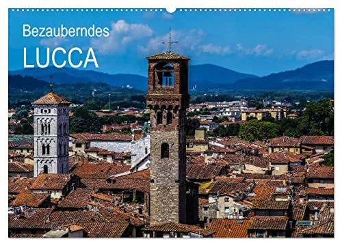 Bezauberndes Lucca (Wandkalender 2026 DIN A2 quer), CALVENDO Monatskalender: Lucca, die faszinierende Schönheit in der Toskana (CALVENDO Orte)