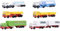Kibri 36980 Z LKW Modell 6er-Set LKW-Sattelzüge