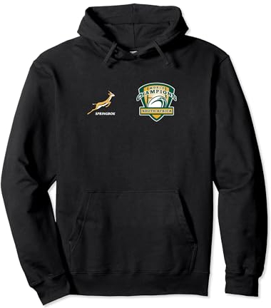 Faf Challenge Springbok Bokke South Africa Rugby Pullover Hoodie S Schwarz Unisex Erwachsene
