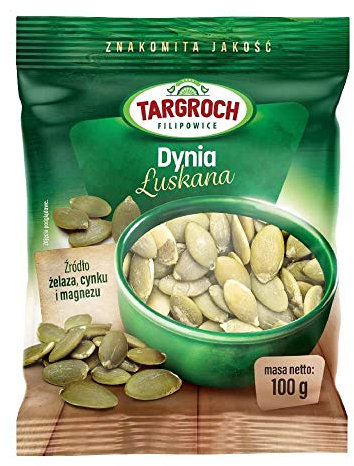 Graines de citrouille, décortiquées 100g Targroch