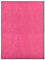 vidaXL Fußmatte Waschbar Schmutzfangmatte Türmatte Fußabtreter Schmutzmatte Schmutzfangläufer Sauberlaufmatte Innen Außen Rosa 90x120cm