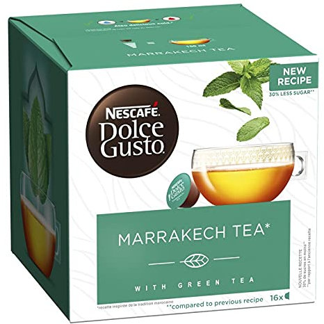 DOLCE GUSTO - Nescafé Capsules Type Marrakech Tea 82G - Lot De 3 - Offre Special