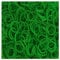 Lily Collection 200 Loom Bands Bänder Gummibänder 5500 Starter Set Anhänger Charms Perlen DIY (200 x Grün)