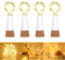 Dumcuw USB wiederaufladbare Flaschenlichter mit Korken, 15 LED Warmweiß Kupfer Lichterkette, wasserdicht – Party, Hochzeit & DIY Deko