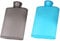 2 petacas de plástico reutilizables, botellas de agua potable, a prueba de fugas, para deportes, viajes, escuela
