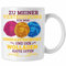 Trendation - Lustige Strick Häkel-Tasse Geschenk Stricken Häkeln Spruch Oma Rentner (Weiß)