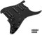 Pickguard de Guitare, Stratocaster de Pickguard chargé électrique, Pickguards HSH Préchargés Guitar Board, Pickguard de Guitare électrique Humbucker avec Micro HSH précâblé pour