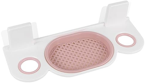 PRETYZOOM Appendiabiti Porta Shampoo Sospeso Ripiano Per Gel Doccia Detersivo Per i Piatti Mensola Per Shampoo a Parete Portasapone Lavaggio Del Corpo
