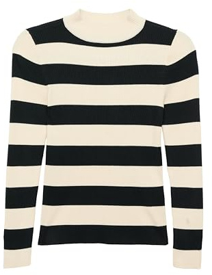 s.Oliver Rippstrickpullover mit Schlitz am Ärmel