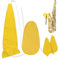 NHQ Saxophon Reinigungsset,Saxophon-Reinigungstuch,Altsaxophon-Reinigungsset mit Saxophon-Reinigungstuch,Klarinette Putztuch,Saxophon Zubehör,Flöte Sax Saxphone Oboe Innen Rohr Tupfer Tuch