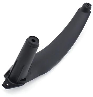InterioDoor Handle Trim For X5 For X6 For E70 For E71 For E72 2007-2013 Car Front Rear Left Right Interior Door Inside Pull Handle Trim Inner Inner Panel Pull Trim Cover Car Interior(Black Right Insid