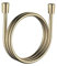 Regn Flexible de douche - Flexible, résistant aux pliures, compatibilité universelle - Raccord G 1/2 (doré, 200 cm)
