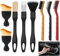 Keratobleem 8PCS Pinceau Detailing Auto, Automatique de Voiture Détail Brosse, Pinceaux Nettoyage Voiture, Automatiques Pinceaux de Détail, pour Tableau de Bord,Bouches Daération,Intérieur