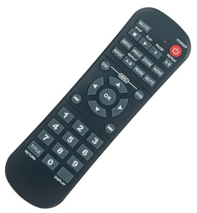 AULCMEET RC2K16 Telecomando di Ricambio Compatibile con Philips Full HD DVD Player Home Theatre 314101790221 DVP520/02 DVD625/051 DVD724/173 DVD625/051 DVP3500