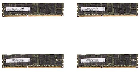 KEALLANS 4X DDR3 16GB 1600Mhz RECC Ram PC3-12800 Memoria 240Pin 2RX4 1.35V REG ECC Memoria RAM para Placa Base X79 X58