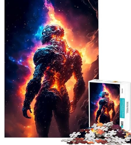 1000-teiliges Puzzle für Erwachsene Spielzeug für Männer Lernspiel Familienspiel EIN Kunstwerk tolles Geschenk für Spielefans (Größe 38x52cm)