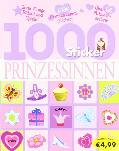 1000 Sticker Prinzessinnen